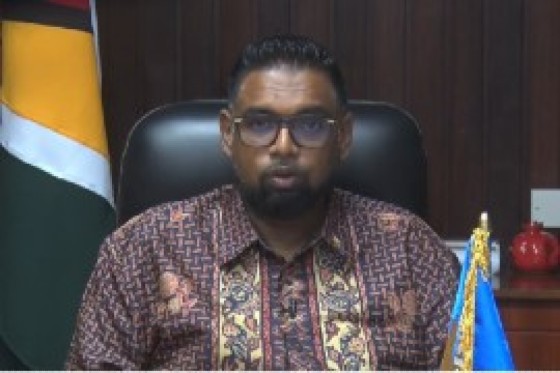 President Irfaan Ali (via CMC)