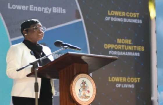 Energy Minister Jobeth Coleby-Davis