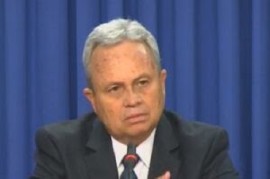 Finance Minister Colm Imbert