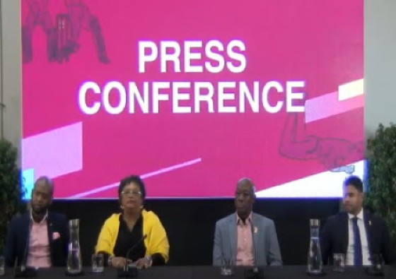 News conference at the end of Regional symposium on West Indies cricket (CMC Photo)