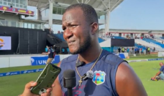 West Indies head coach Daren Sammy