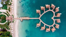 Sandals South Coast’s Over-the-Water Bungalows