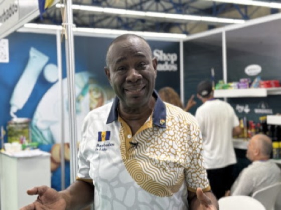 Commercial and cultural attaché at the Barbados High Commission in Ghana, C. Phil Phillips (CMC Photo)