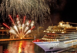 The U.S. Virgin Islands cruise industry rebound continues with the visit of Viking Orion this weekend. (Photo credit: Viking Ocean Cruises)