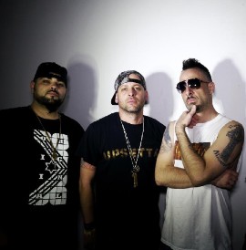 (L to R) Upsetta Records: Dan Kingston, Dante & Dubee.
