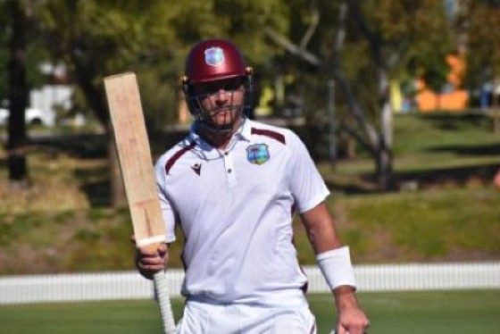 Joshua Da Silva scored his third century in this year’s West Indies Championship