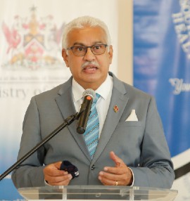 Health Minister Terrence Deyalsingh. (Photo courtesy of Abraham Diaz)