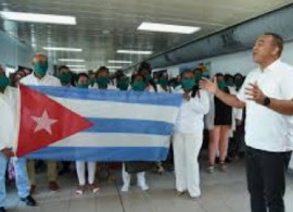 Cuban health workers in Jamaica (File Photo)