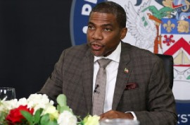 Prime Minister Dr. Terrence Drew
