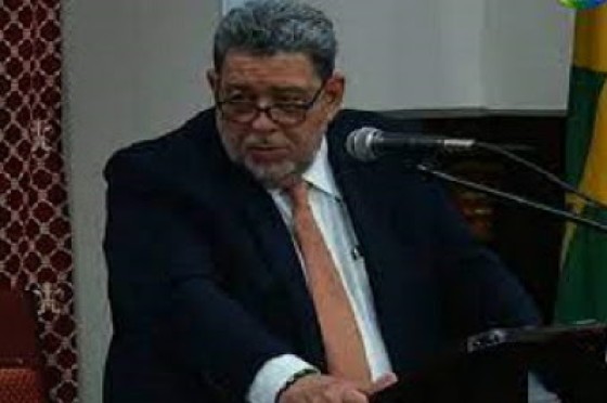 Prime Minister Dr. Ralph Gonsalves, speaking in Parliament