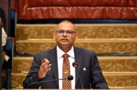 Health Minister Dr. Frank Anthony