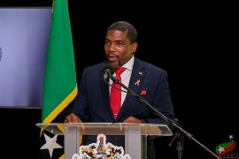 Prime Minister Dr. Terrence Drew.