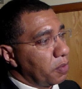 Prime Minister Andrew Holness