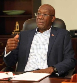 Prime Minister Dr. Keith Rowley