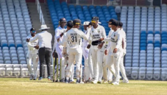 The Guyana Harpy Eagles remain at the top of the West Indies Championship table