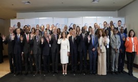Caribbean delegates among representatives from Latin America and the Caribbean (LAC) at the 40th Council meeting of the Economic Commission for Latin America and the Caribbean (ECLAC)