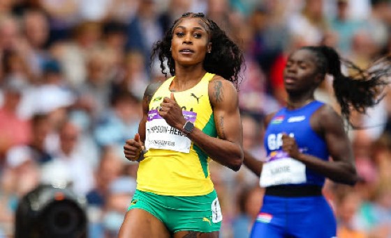 Olympic champion Elaine Thompson-Herah.
