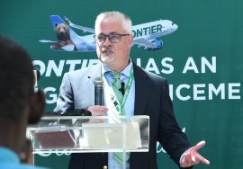 Senior Manager of International Sales at Frontier, William Evans