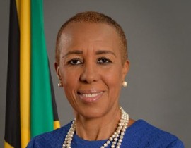 Education, Youth and Information Minister, Hon. Fayval Williams.