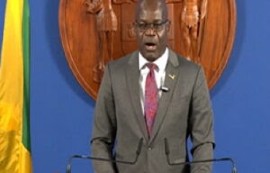 Deputy Commissioner of Police , Fitz Bailey, speaking at news conference on Wednesday (CMC Photo)