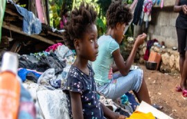 Haitians left homeless as a result of gang violence (File Photo)