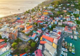 Grenada’s capital, St. George’s (Photo courtesy Grenada Tourism Authority)