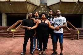 Critical Mas: Friday, Nicholas Khan, Cherese Washington, Marvin Alexander, Romel Lezama (Photo credit: COLIN WILLIAMS)