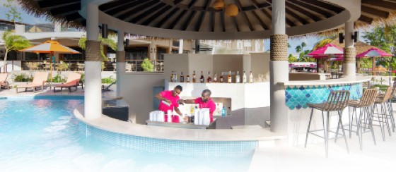 Hotel workers in Barbados. (Photo courtesy of Ocean Hotels Barbados)