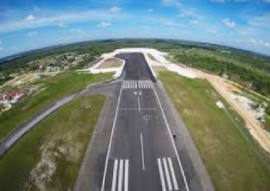 runway at the Cheddi Jagan International Airport 