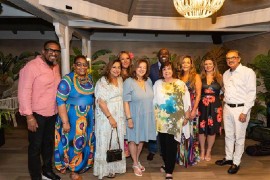 Photo Caption: Members of the U.S. Travel Advisory Board, along with U.S. Director of Tourism Dean Fenton, met with Minister of Tourism Charles Fernandez and Antigua and Barbuda Tourism Authority CEO Colin C. James during their visit to the destination. Credit: Antigua and Barbuda Tourism Authority