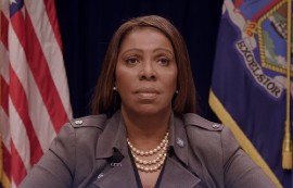 York Attorney General Letitia James.
