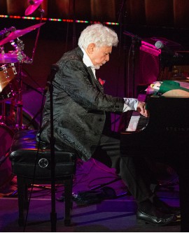 Jazz great Monty Alexander on the piano