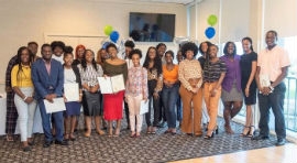 The Class of 2019 Summer Youth Internship Initiative interns at closing ceremony.  (Photos by Godfrey Mead / Miami-Dade County)