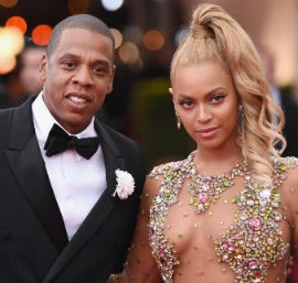 “Jay Z, left, and Beyonce” 
