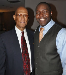 Olympians Byron LaBeach and Devon Harris