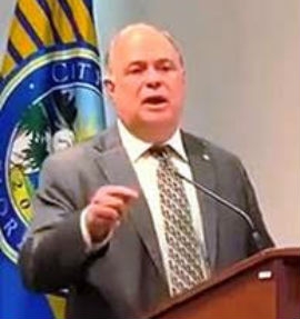 City of Doral Mayor Juan Carlos Bermudez.