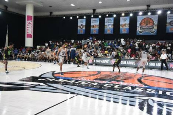 Action from last year’s Jersey Mike’s Jamaica Classic pre-season conference  tournament at the Montego Bay Convention Centre