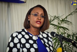 Juliet Holness (Photo courtesy of JIS/ Adrian Walker)