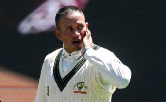 Australian left-hander Usman Khawaja.