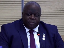 Minister of State responsible for Disaster Risk Management in the Bahamas, Leon Lundy (CMC Photo)
