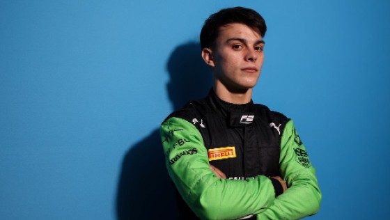 F2 driver Zane Maloney. (Photo courtesy of Formula 2)