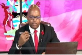 Maurice Merchant, Director General of Communications in the Prime Minister’s Office, speaking at the end of cabinet news conference