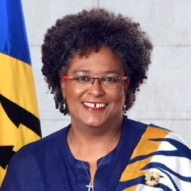 Barbados Prime Minister Mia Mottley