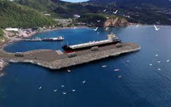 Montserrat Port Development in Little Bay (File Photo)