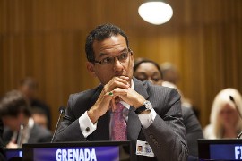 Health and Social Security Minister Nickolas Steele