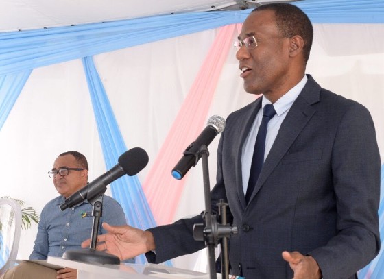 Minister of Finance and the Public Service, Dr. Nigel Clarke