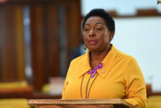 Entertainment Minister Olivia Grange