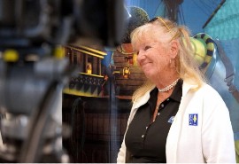 FCCA CEO Michele Paige talks cruise tourism in Santo Domingo, Dominican Republic this week.