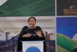 Professor Paloma Mohamed, Vice Chancellor of UG