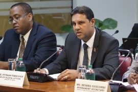 Dr. Roshan Parasram (courtesy of Office of the Parliament)